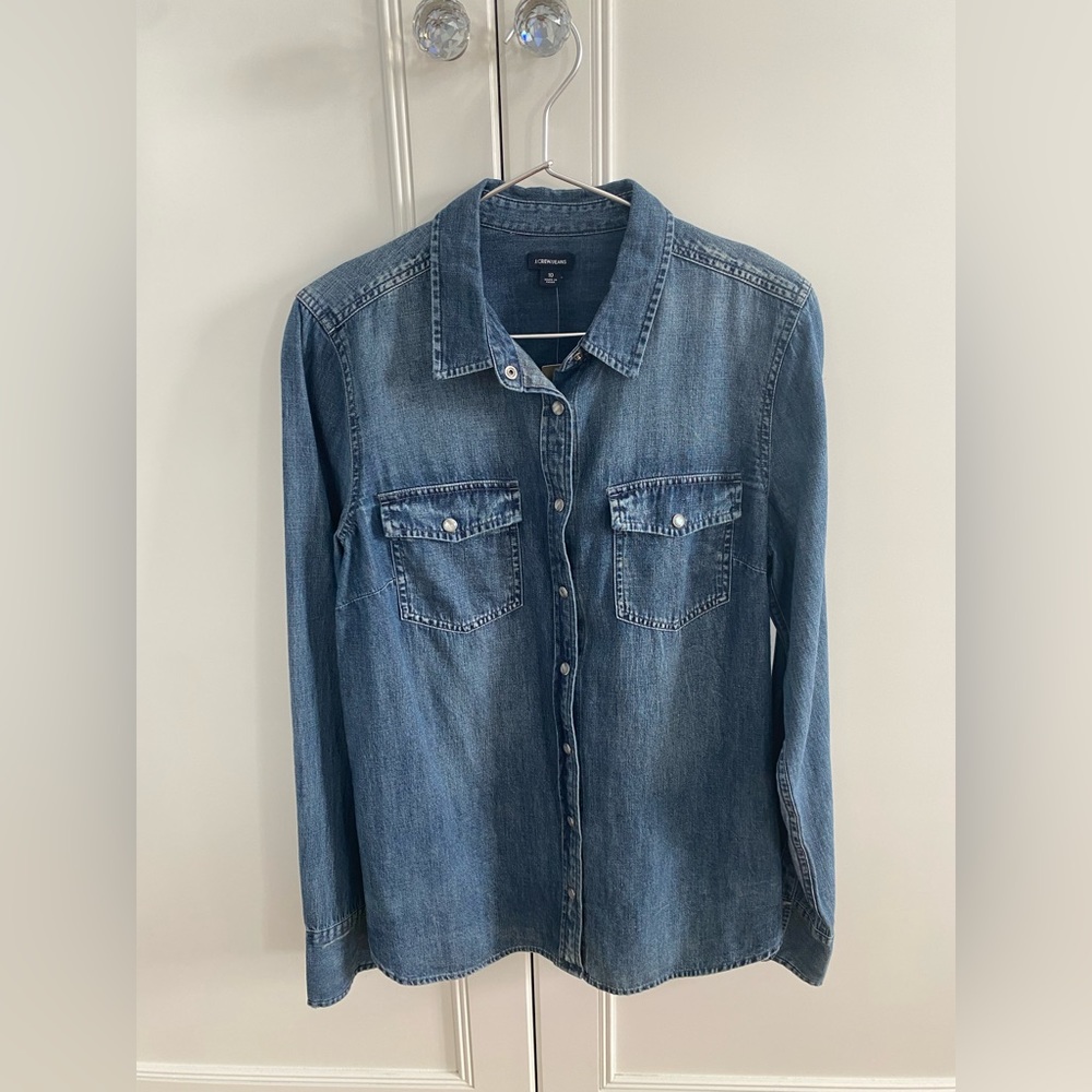 NWT JCrew Denim Top